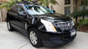 Cadillac with New Windshield