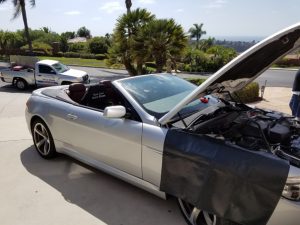 bmw with new windshield
