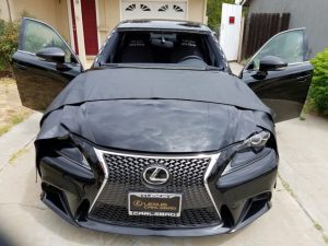 lexus without windshield