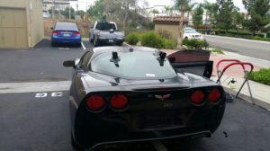 Corvette with new backglass