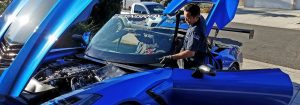 blue corvette